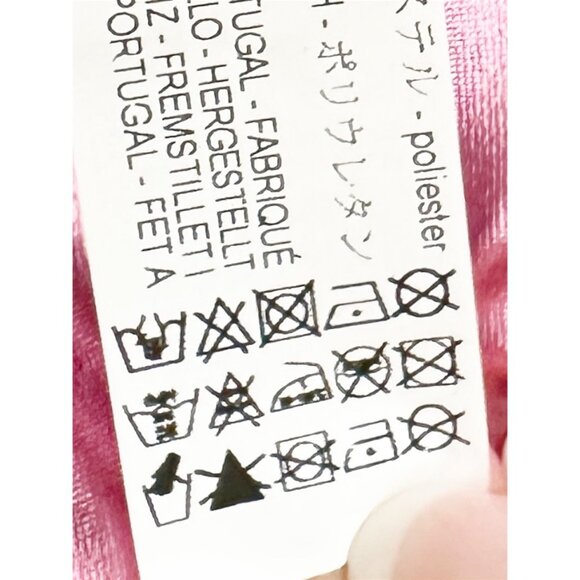 Zara Metallic Shiny Legging High Rise Pants in Pink NEW S - Picture 6 of 13